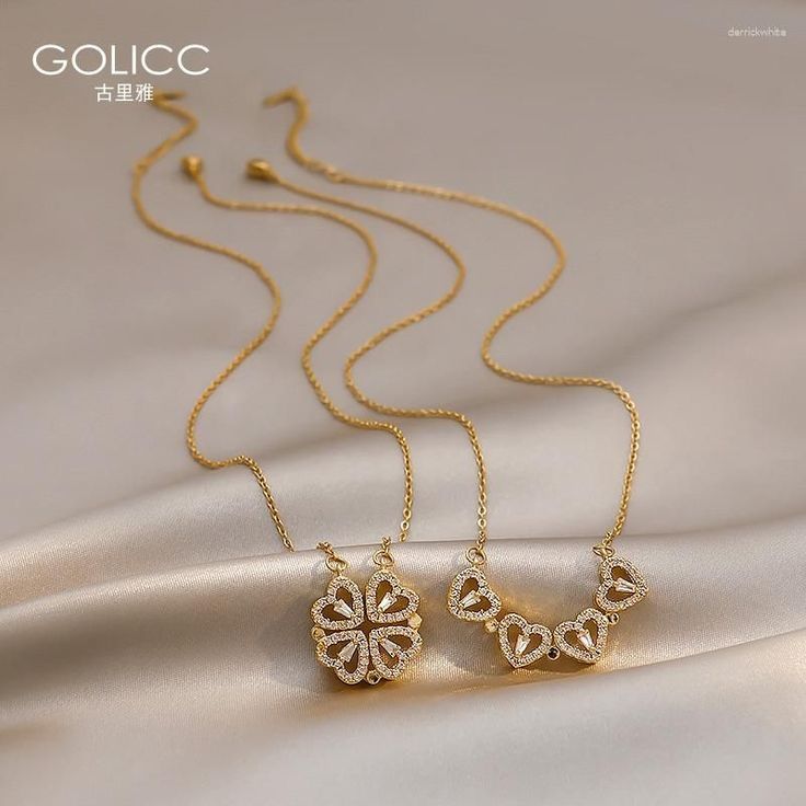 đ Collier âChance DorĂ©eâ â LâĂ©lĂ©gance qui attire la fortune
