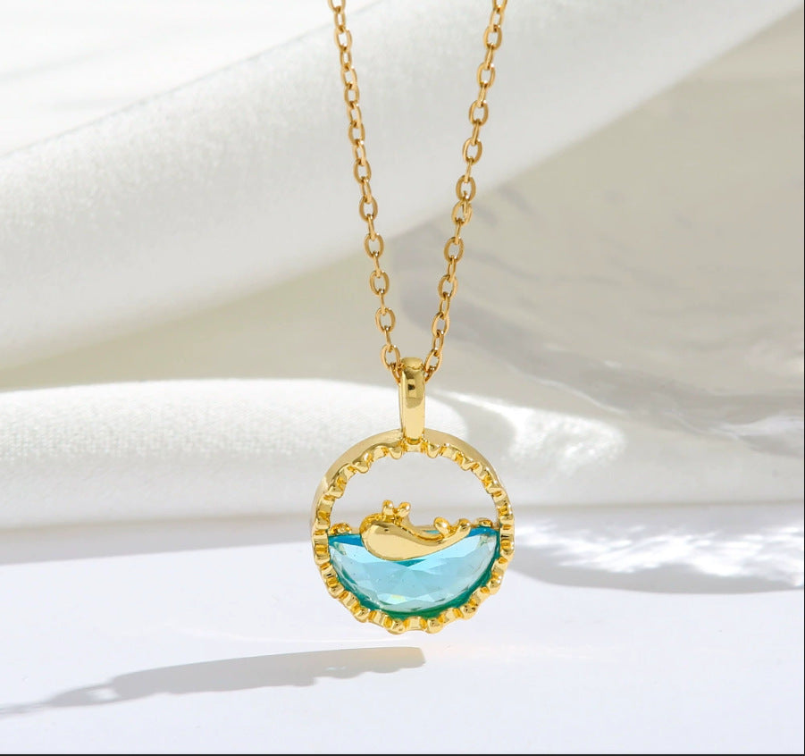 🐋 Collier “Évasion Marine” – L’élégance qui fait des vagues 🌊