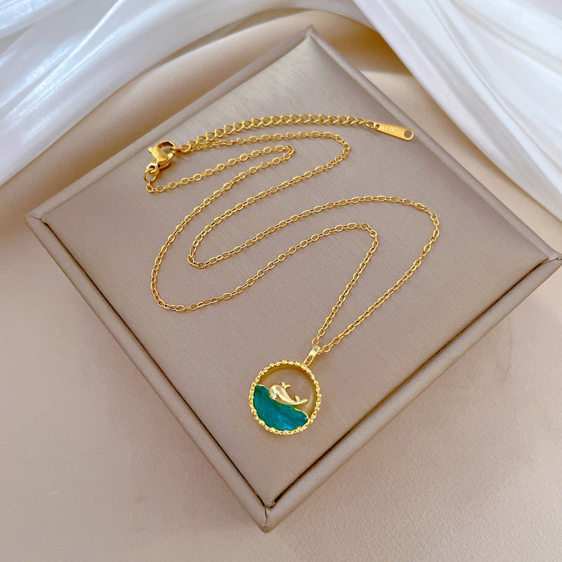 🐋 Collier “Évasion Marine” – L’élégance qui fait des vagues 🌊