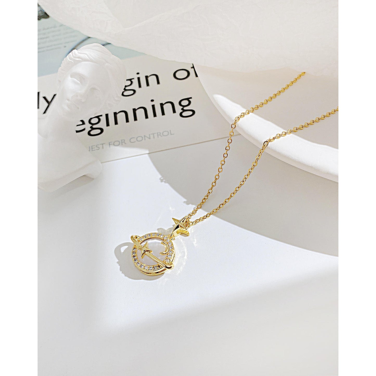 🌙✨ Collier Céleste en Acier Inoxydable