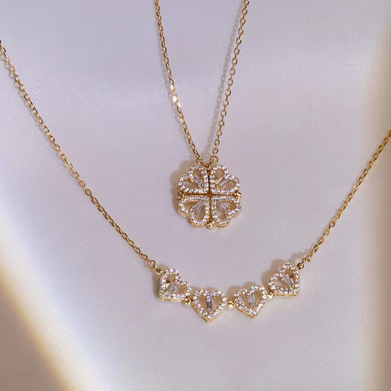 đ Collier âChance DorĂ©eâ â LâĂ©lĂ©gance qui attire la fortune