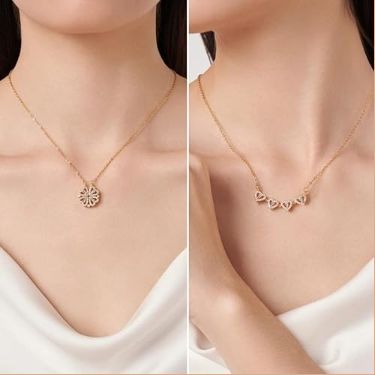 đ Collier âChance DorĂ©eâ â LâĂ©lĂ©gance qui attire la fortune