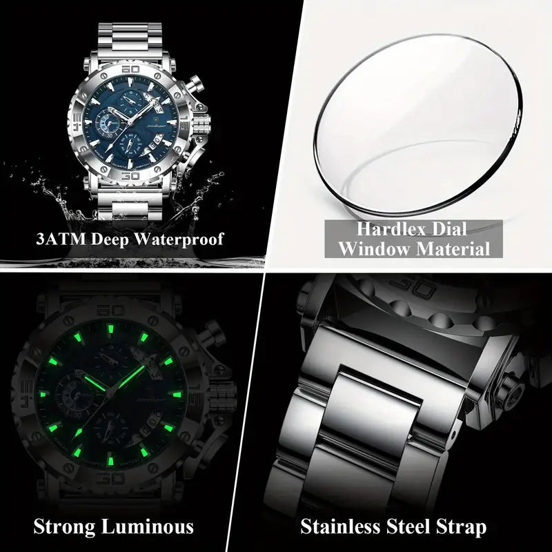 Élégance, robustesse et technologie réunies dans une seule montre