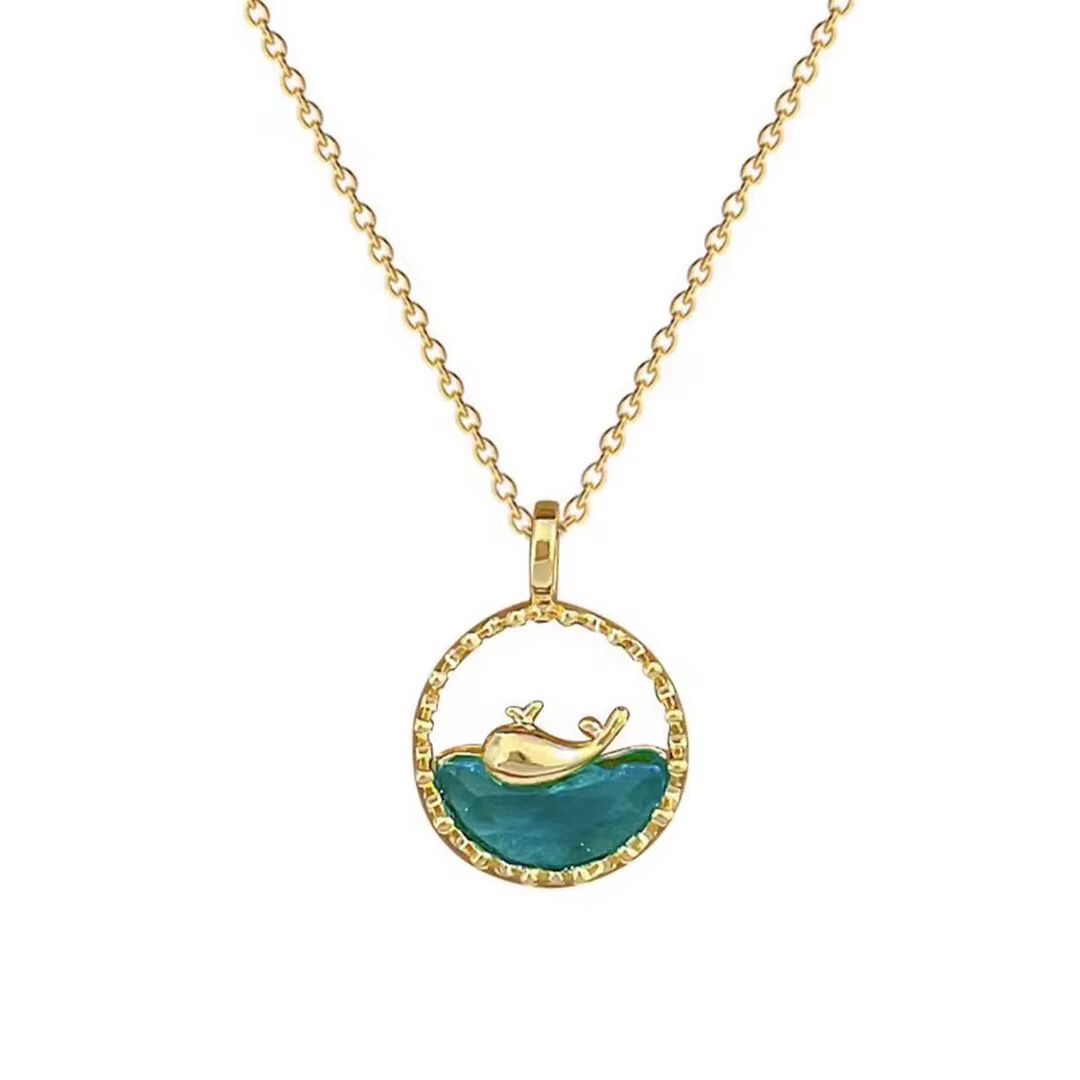 🐋 Collier “Évasion Marine” – L’élégance qui fait des vagues 🌊