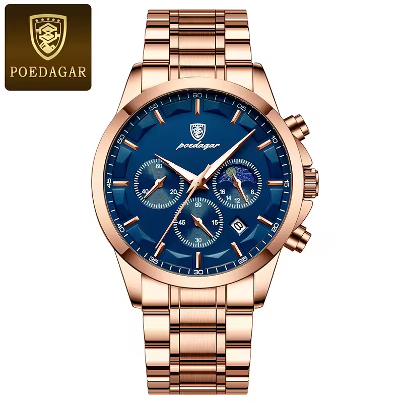 Montre POEDAGAR Homme – Élégance et Performance Réunies