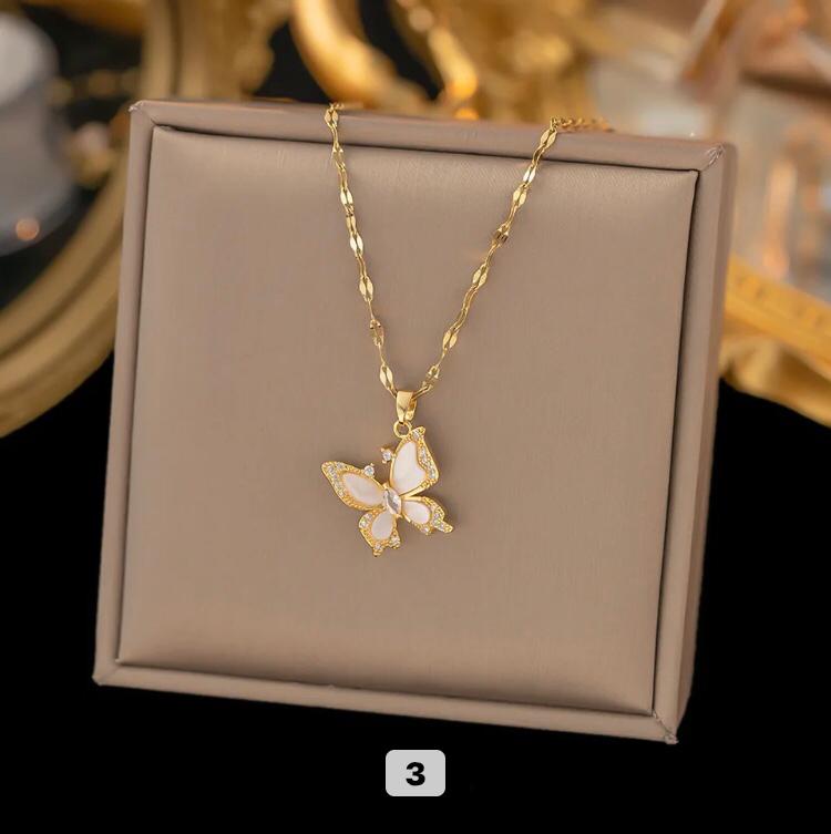 Collier en véritable acier inoxydable