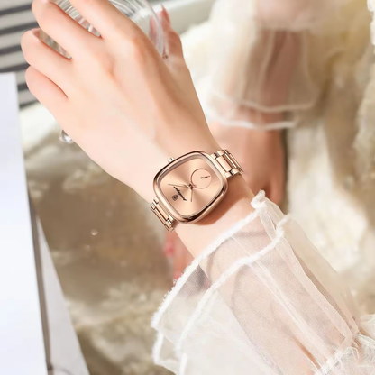 Poedagar 783 Montre à quartz de luxe pour femmes. Montres étanches en acier inoxydable de haute qualité pour femmes