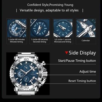 Élégance, robustesse et technologie réunies dans une seule montre