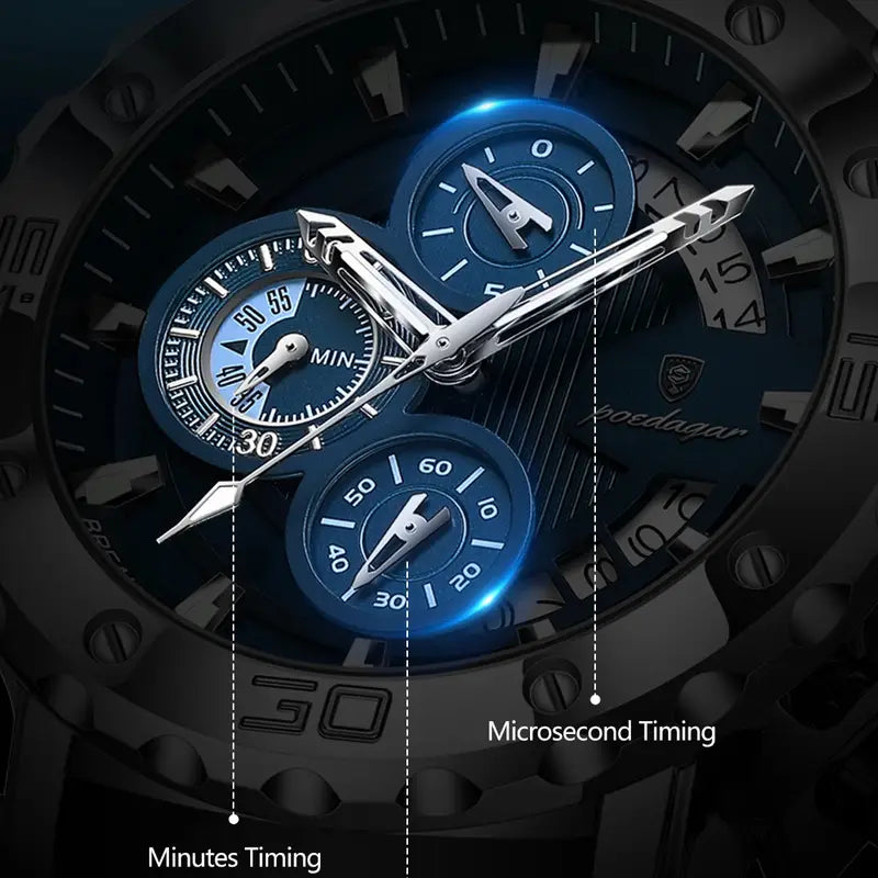 Élégance, robustesse et technologie réunies dans une seule montre