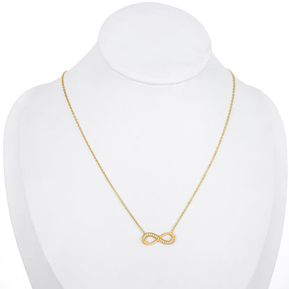 ♾️ Collier “Éternité Dorée” – L’élégance sans fin
