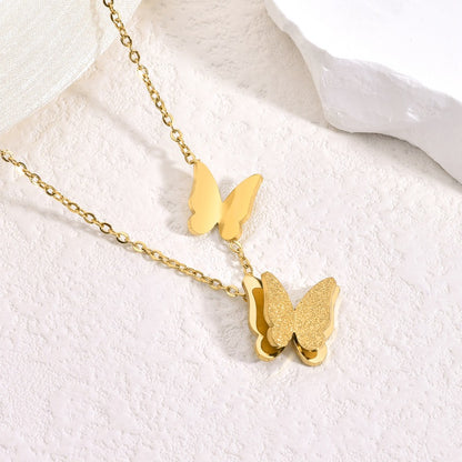 🦋 Collier “Douce Liberté” – L’élégance prend son envol