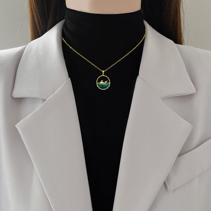 🐋 Collier “Évasion Marine” – L’élégance qui fait des vagues 🌊