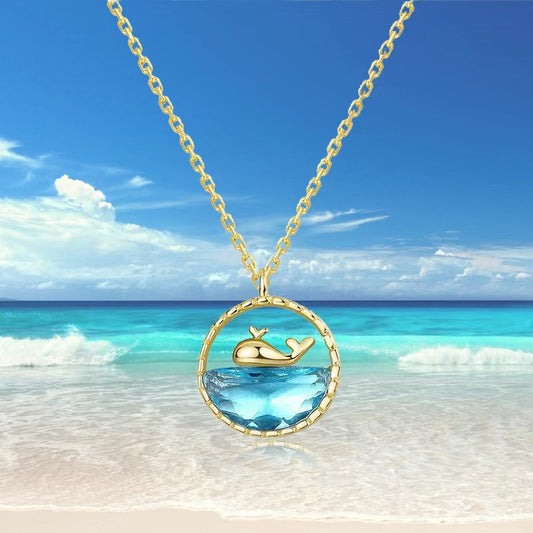 🐋 Collier “Évasion Marine” – L’élégance qui fait des vagues 🌊
