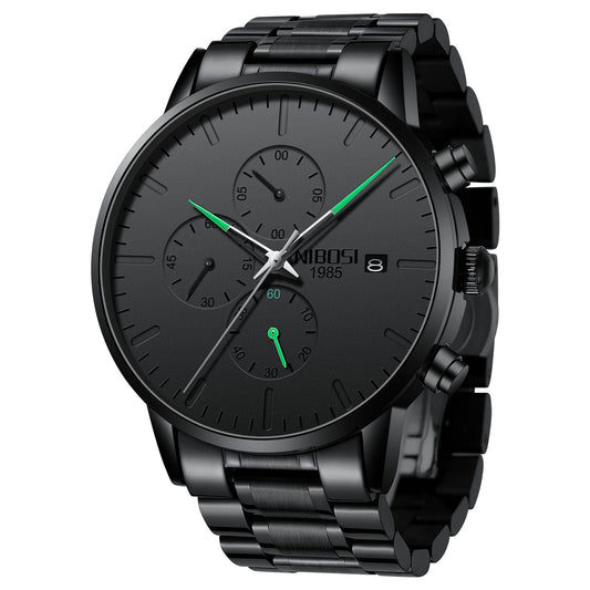 Montre NIBOSI Homme – Puissance et Élégance au Poignet
