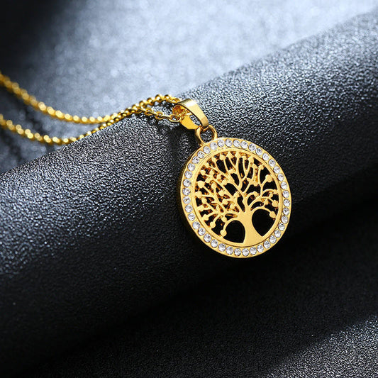 🌳 Collier “Arbre de Vie” – L’élégance enracinée dans la symbolique