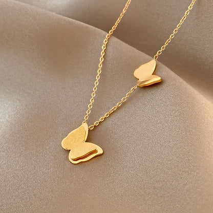 🦋 Collier “Douce Liberté” – L’élégance prend son envol