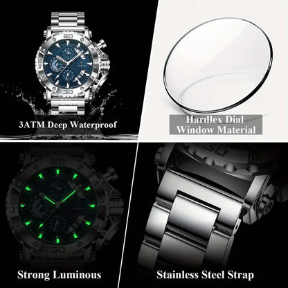 Élégance, robustesse et technologie réunies dans une seule montre