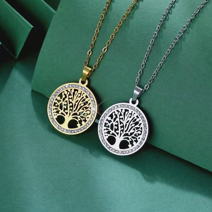 🌳 Collier “Arbre de Vie” – L’élégance enracinée dans la symbolique