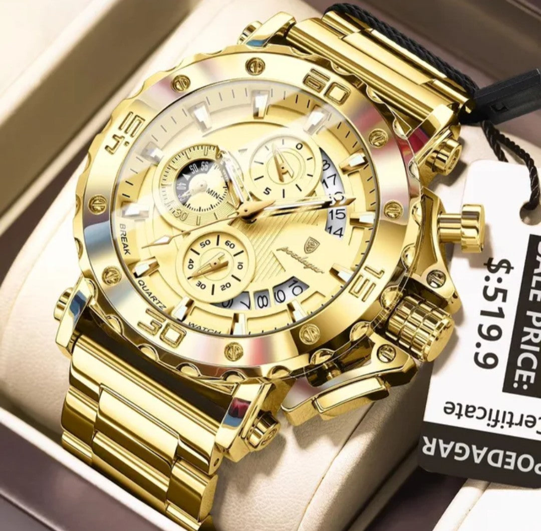 le design industriel rencontre le luxe doré