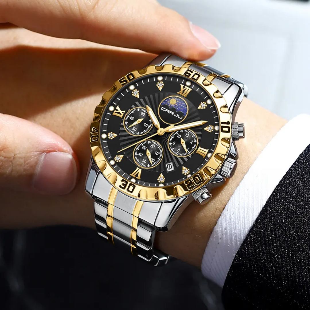 Élégance intemporelle, précision absolue.